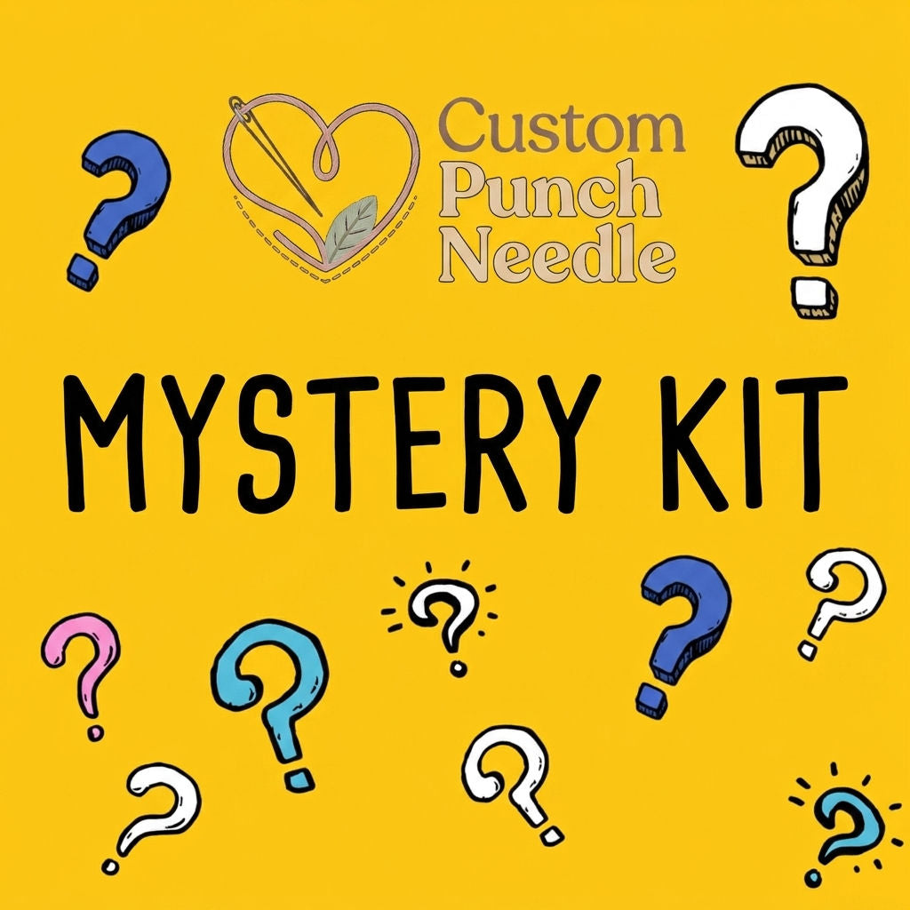 Punch Needle Mystery Kit – Create a Surprise Artwork